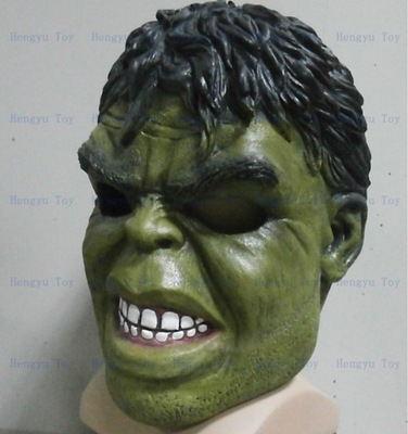 Maska Incredible Hulk maska lateksowa kostiumy na