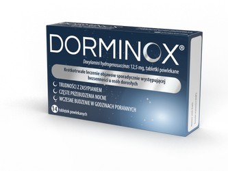 DORMINOX 12,5MG, na sen, 14TABLETEK