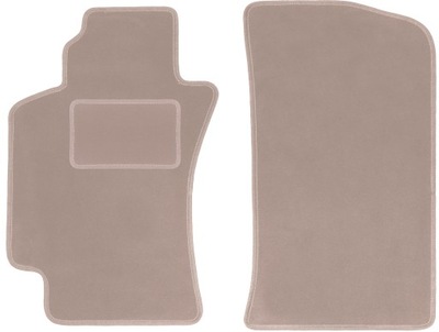 ALFOMBRILLAS COLOR BEIGE PRZEDNIE: TOYOTA AVENSIS I T22 SEDÁN UNIVERSAL LIFTBACK, HATC  