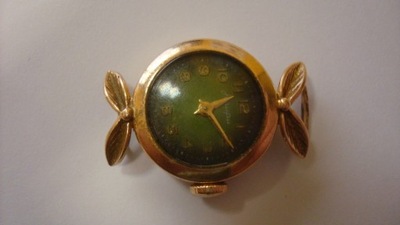 Złoty zegarek damski Haupu (Nairi) próba 583