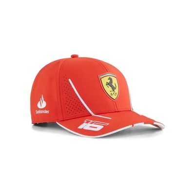 Czapka baseballowa dziecięca Leclerc Team Ferrari F1 2024 