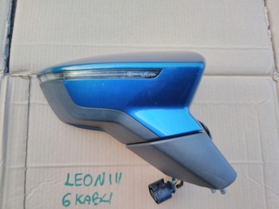 Зеркало наружное seat leon iii 5f0 6 pin правое фото №1