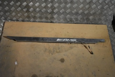 Молдинг накладка порог передняя левая led mercedes w463 1 фото №1