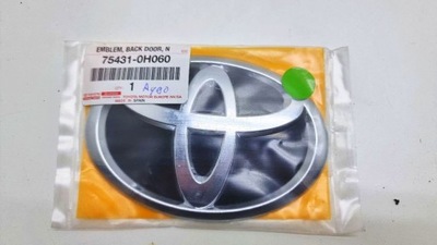 TOYOTA AYGO EMBLEMA DE TAPA 75431-0H060  