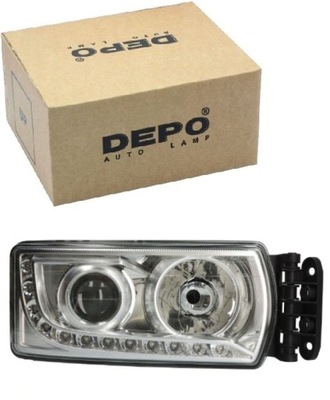 Фара лампа передняя правая iveco stralis i ii 2002- фото №1