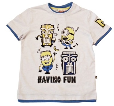 MINIONKI T-shirt , koszulka roz 116 cm