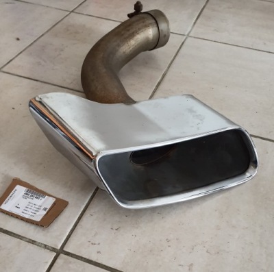 Audi оригінальний номер 4m0253682j наконечник вихлоп фото №1