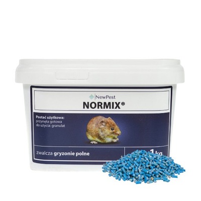 Normix granulat trutka na nornice myszy 1kg