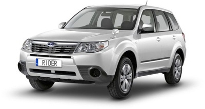 Накладки боковой subaru forester iii, 2008-2013 фото №1