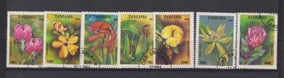 Tanzania flora kwiaty Mi 1880/86 kasowany