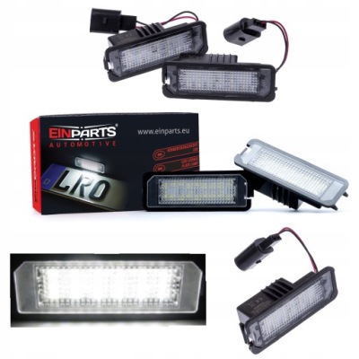 Лампа подсветка номерного знака vw passat cc phaeton фото №1