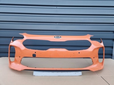 Kia stinger 2017- бампер перед оригинал g091 фото №1
