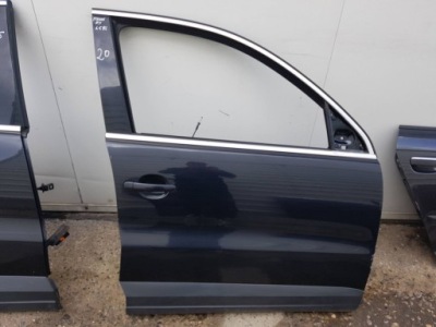Vw tiguan i 5n 06-15r дверь правое перед lc9x фото №1