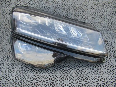 Лампа передняя правая skoda karoq full led фото №1