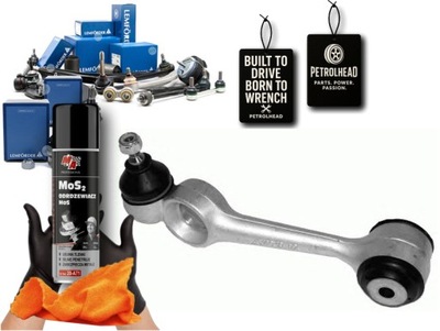 Важіль mercedes перед w123 le верхній lemforder #petrolhead pro+ kit1 фото №1