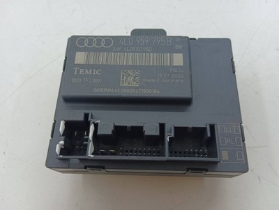 Audi q7 4l 2006 ліва сторона блок керування / модуль двері фото №1