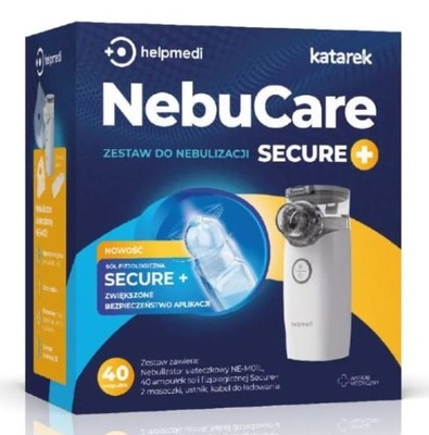 NEBUCARE SECURE nebulizator inhalator sól Katarek