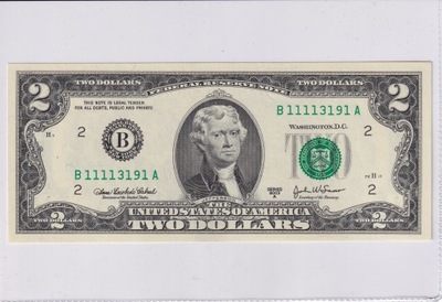 2 Dolary USA 2003 UNC P#516