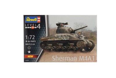 A9674 Model do sklejania czołg Sherman M4A1