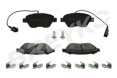 Тормозные колодки тормозные перед do abarth alfa romeo fiat фото №1