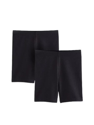 George Spodenki legginsy czarne 2-pack 128/134