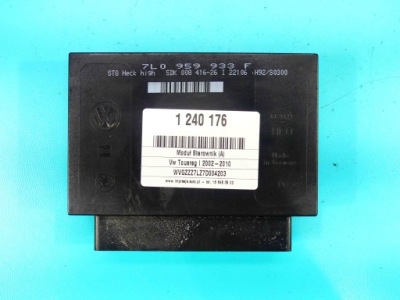 Блок управления модуль комфорта vw touareg i 7l фото №1