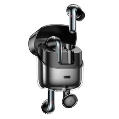 Słuchawki AWEI Bluetooth 5.3 T79 ENC TWS + stacja dokująca czarny