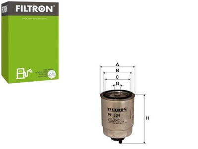 FILTRO COMBUSTIBLES CITROEN AX SAXO XSARA ZX FIAT BRAVA BRAVO I FIORINO  