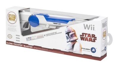 Nintendo Wii Star Wars Clone Wars PISTOLET