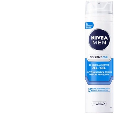 NIVEA ŻEL DO GOLENIA SENSITIVE COLL chłodzący