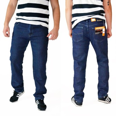 JEANSY MĘSKIE spodnie jeans ST.LEON W33/L32 86-90 cm
