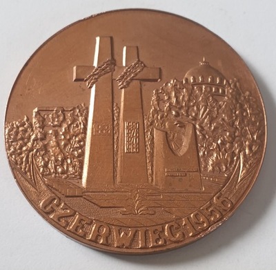 MEDAL POZNAŃSKI CZERWIEC 1956