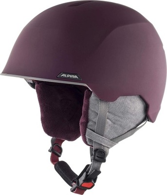 Kask Alpina S/M 53-57 cm róże i fiolety