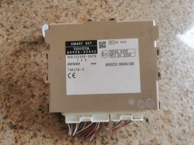 Toyota avensis t27 модуль smart key keyless mb232500 фото №1