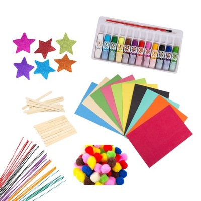 Zestaw kreatywny dla dzieci rękodzieło Kolorowy