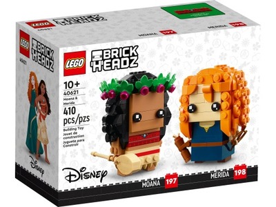 LEGO BrickHeadz 40621 Disney: Vaiana i Merida NOWY