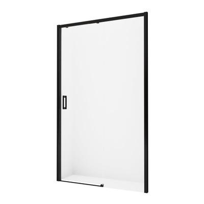 New Trendy Drzwi wnękowe PRIME BLACK 130 cm PRAWE