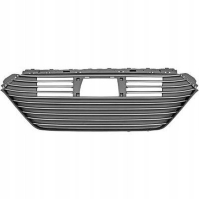 Решітка радіатора бампера hyundai ioniq 17- bez емблема фото №1