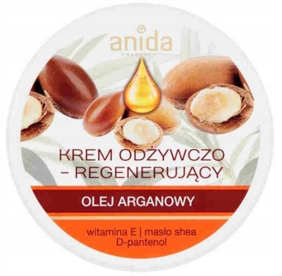 ANIDA Krem odżywczo-regenerujący ol. arganowy 125