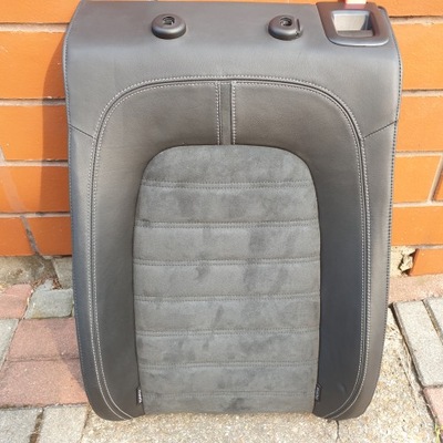 Спинка сиденье задний левая кожа alcantara vw passat cc оригинальный номер фото №1