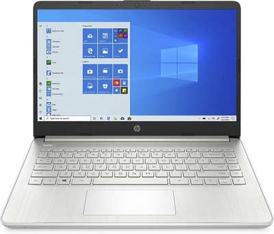 Laptop HP 14s fq0002sl 14" srebrny USZKODZONY