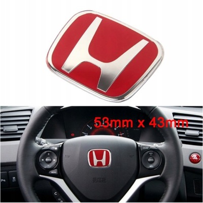 EMBLEMA INSIGNIA AL VOLANTE HONDA 53*43MM  