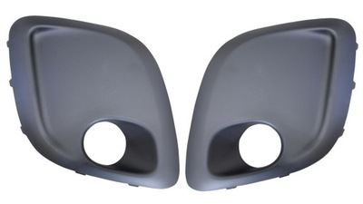 Решётка радиатора решётка заглушка противотуманной фары l+p citroen c1 12- фото №1