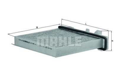 FILTRO DE CABINA MITSUBISHI MAHLE LAK589  