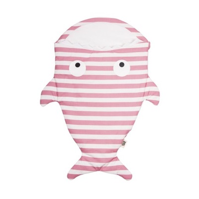 Baby Bites Śpiworek light Shark (0-3 m) Sailor Pink