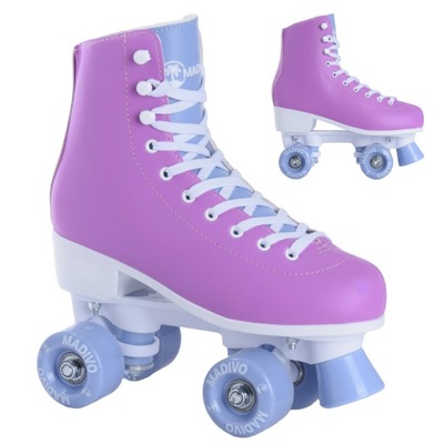 WROTKI KLASYCZNE PASTEL RETRO ABEC-7 KAUCZUKOWE 38