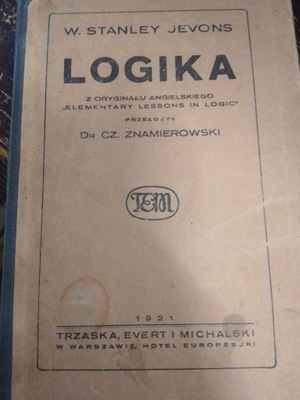 Jevons LOGIKA 1921