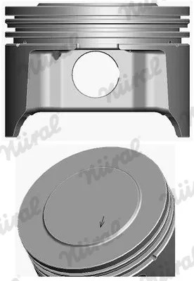 Nural 87-426100-00 поршень фото №1