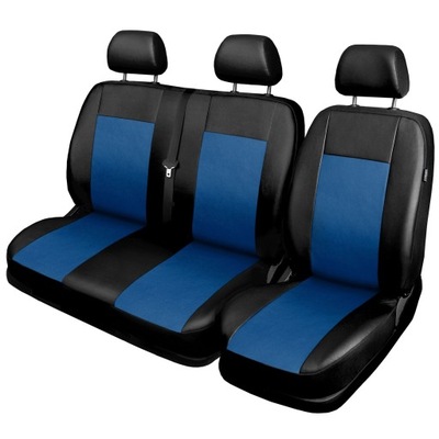 FORRO UNIVERSALES COMFORT 1+2 EKOSKORA NIEBIESKIE PARA RENAULT MASTER  