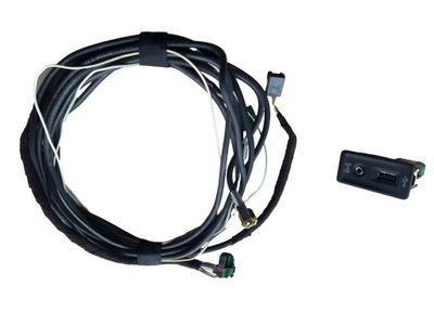 VW SKODA SEAT PRIEVADAS USB AUX 5G0035222E 5Q0035726E 